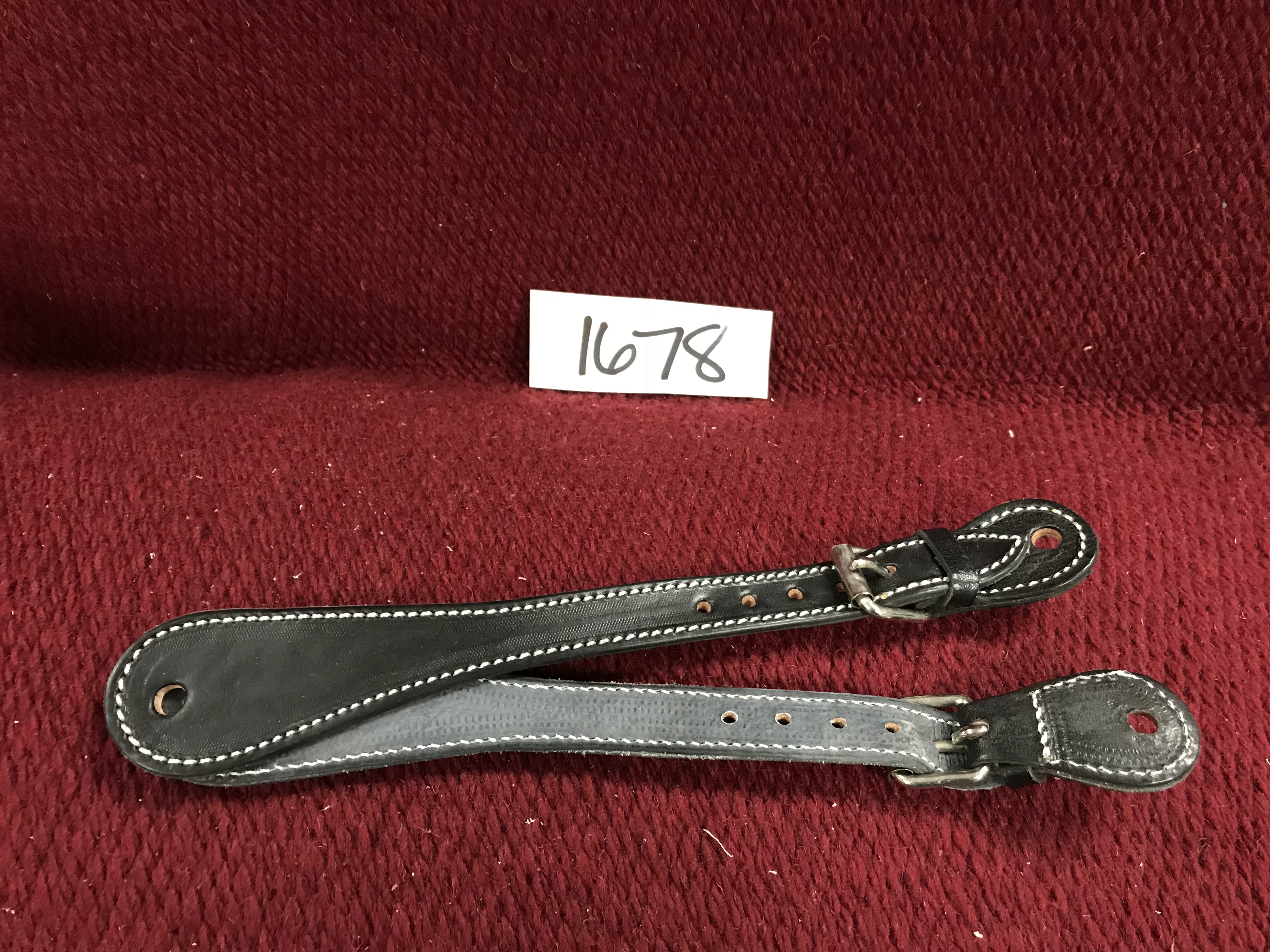 Black Strap Extender Lengthens Straps
