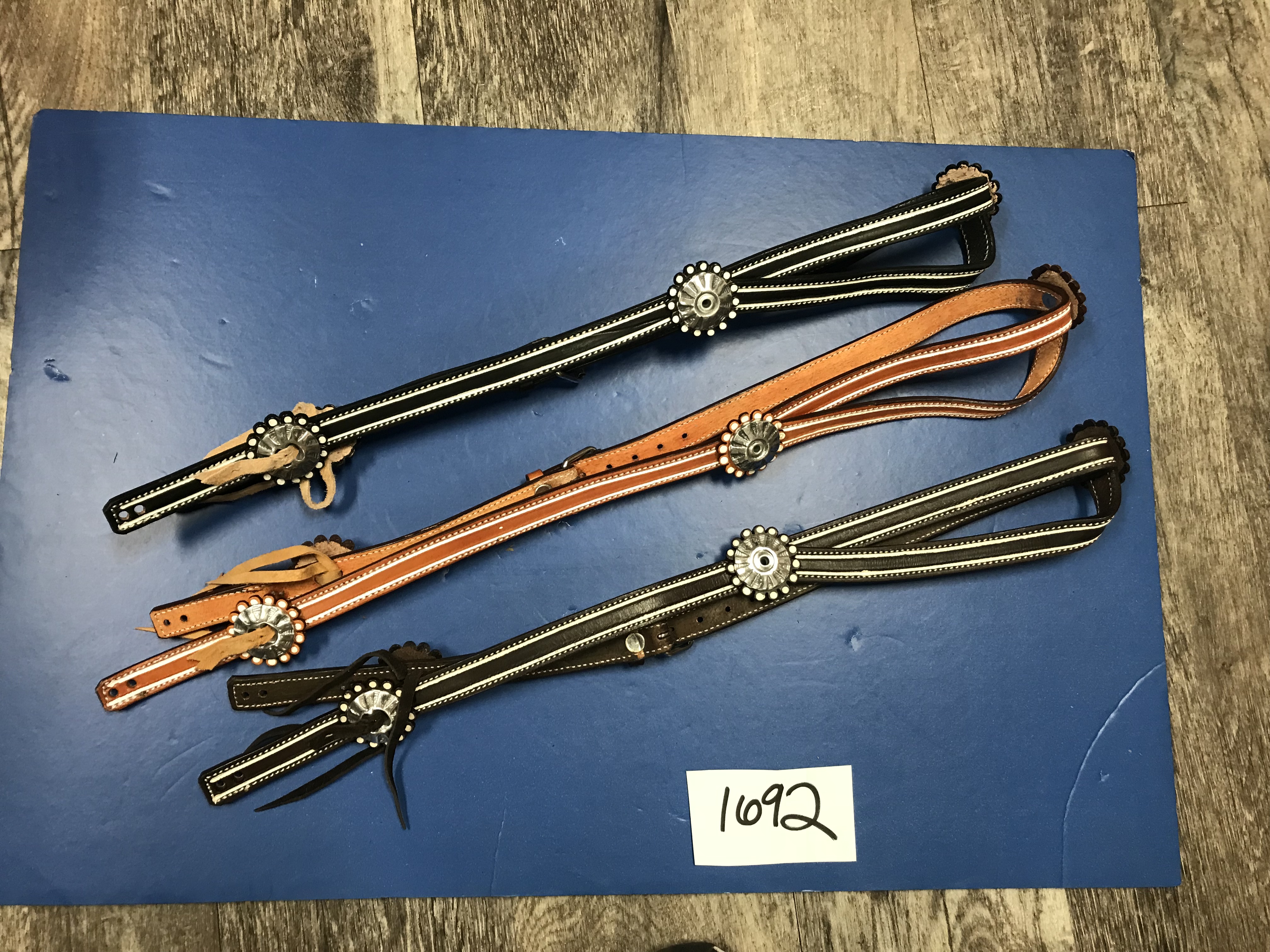 Charro Saddle Metal Buckle Headstall