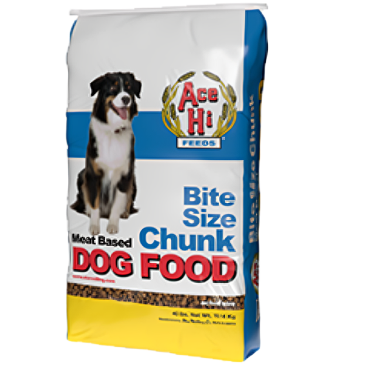 Ace Hi Bite Size Chunk Dog Food 40 Lb.