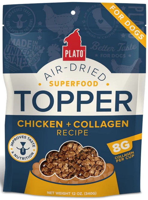 Plato Chicken & Collagen Food Topper 12 oz