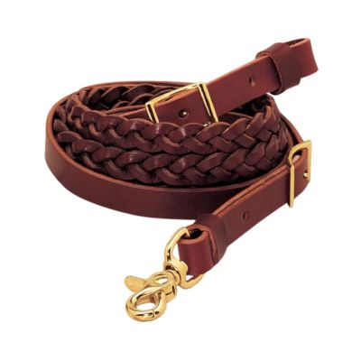 Roping Reins 5/8 Latigo 3 Platt 8
