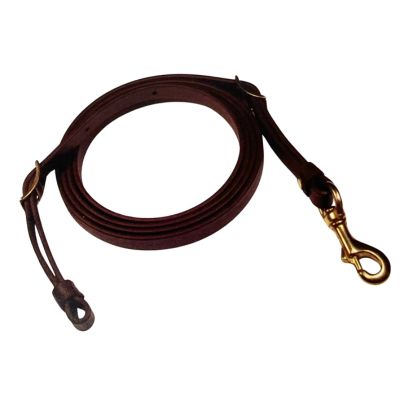 weaver-blend Reins, Barrel Brown Be508br