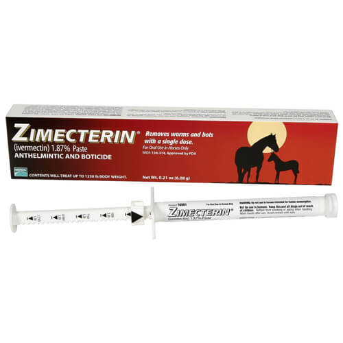 Zimectrin Paste Dewormer 1dose